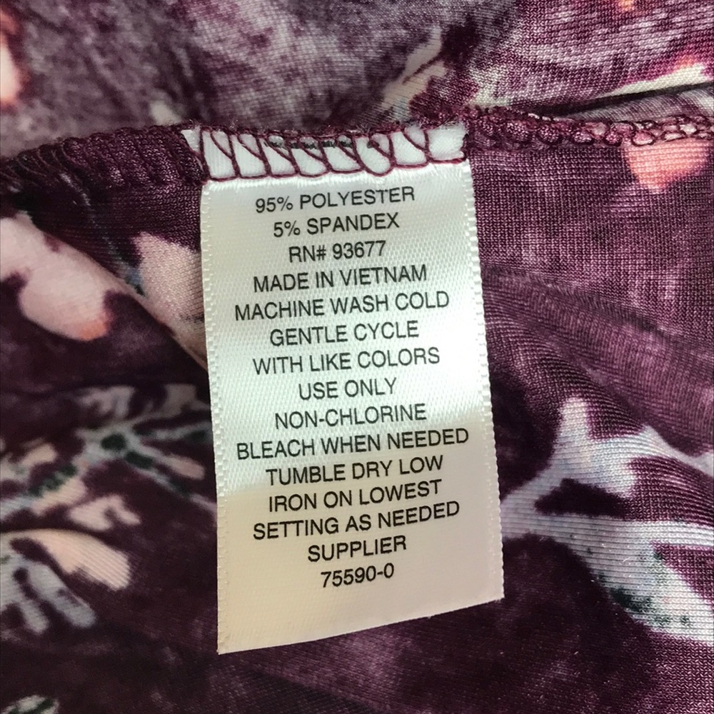 A.N.A Velour Blouse Size Small - Picture 6 of 6